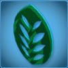 Green Fern Decoration