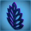 Purple Fern Decoration